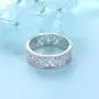 DAOCHONG Nickel-Free 925 Sterling Silver Good Luck Irish Love Trinity Woven Celtic Knot Band Ring for Women, Size 5 6 7 8 9 10 11 DAOCHONG Nickel-Free 925 Sterling Silver Good Luck Irish Love Trinity Woven Celtic Knot Band Ring for Women, Size 5 6 7 8 9 10 11