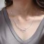 Hidepoo Custom Name Necklace Personalized – Stainless Steel Customized Name Pendant Necklace,Dainty Letter Name Necklace Chain Custom Personalized Jewelry Gifts for Women Girls