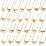 Initial Necklaces for Chain with Heart Pendant Gold Necklaces for Women Letter A-Z Necklace for Teen Girls
