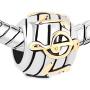 Fit Pandora Charms Silver Plated Music Notes Charms Silver Plated Jewelry Sale Cheap Beads European Bracelets