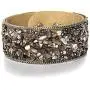 Barsly Stone Bracelets for Women Wrap Cuff Slake Leather Bracelets with Crystal Rhinestone Couple Nature Jewelry Barsly Stone Bracelets for Women Wrap Cuff Slake Leather Bracelets with Crystal Rhinestone Couple Nature Jewelry