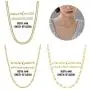 Florideco 3 Pcs Gold Plated Figaro Chain Necklace Stainless Steel Paperclip Link Chain Necklace for Women Men Dainty Flat Herringbone Chain 4mm Wide 16-24 Inch Florideco 3 Pcs Gold Plated Figaro Chain Necklace Stainless Steel Paperclip Link Chain Necklace for Women Men Dainty Flat Herringbone Chain 4mm Wide 16-24 Inch