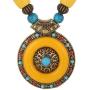 Efulgenz Boho Indian Oxidized Beaded Vintage Tribal Statement Necklace Jewelry Fashion Costume Accessories for Girls Women