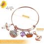 Yaomiao Inspirational Cuff Bangle Bracelet Engraved Relationship Bracelet Whenever You Feel Overwhelmed Remember Whose Straighten Your Crown Bracelet for Women Girls