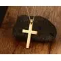 Mealguet Jewelry Stainless Steel Philippians 4:13 Christian Bible Verse Engraved Cross Pendant Necklace for Men,20'' Mealguet Jewelry Stainless Steel Philippians 4:13 Christian Bible Verse Engraved Cross Pendant Necklace for Men,20''