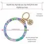 Lilly Pulitzer Round Key Ring Chain Lilly Pulitzer Round Key Ring Chain