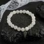 FANCY SHINY Gemstone Bead Bracelets Tree of Life Charms Yoga Healing Stone Bracelet Set for Women
