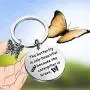 WSNANG Butterfly Gift The Butterfly is Only Beautiful Because The Caterpillar is Brave Keychain Inspirational Jewelry Encouragement Gift for Butterfly Lover Best Friend WSNANG Butterfly Gift The Butterfly is Only Beautiful Because The Caterpillar is Brave Keychain Inspirational Jewelry Encouragement Gift for Butterfly Lover Best Friend