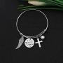 CYTING Brother Memorial Bracelet My Brother Was So Amazing God Made Him An Angel In Memory Of Brother Remembrance Jewelry Loss Of Brother Sympathy Gift