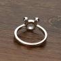 Dankadi Girl 925 Sterling Silver Ring New Mickey Shaped Rings Size 4-8# Solid Silver Material Feminine Jewelry Birthday Gift