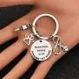 CYTING Veterinarian Keychain These Keys Belong to an Awesome Vet Tech/Nurse Keychain Appreciation Gift Veterinary Medicine Graduation Gift