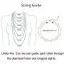 YANCHUN Star Choker Necklace Gold Star Necklace for Women Dainty Layer Necklaces for Teen Girls Gift