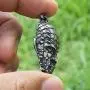 Halloween Horror Pinhead Hellraiser Pewter Mens Pendant Necklace Fashion Charm Protection Amulet Talisman Choker