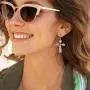 PZ Paz Creations 925 Sterling Silver Cross Dangle Earrings For Women Girls | Hammered Texture Design | Hypoallergenic For Pierced Ears PZ Paz Creations 925 Sterling Silver Cross Dangle Earrings For Women Girls | Hammered Texture Design | Hypoallergenic For Pierced Ears