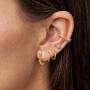 LOYATA Gold Huggie Hoop Earrings 14K Gold Filled Dainty Small Simple Hypoallergenic Jewelry Gift for Women