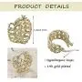 Chunky Huggie Hoop Earrings For Women Chain Braided Small Chunky Gold Hoop Earrings 14k Gold Plated Link Mesh Delicate Hypoallergenic Open Hoops Earrings Jewelry Gift Chunky Huggie Hoop Earrings For Women Chain Braided Small Chunky Gold Hoop Earrings 14k Gold Plated Link Mesh Delicate Hypoallergenic Open Hoops Earrings Jewelry Gift