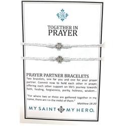 My Saint My Hero Prayer Partner Bracelet Together in Prayer