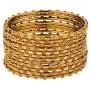 Efulgenz Indian Style Bollywood Antique Traditional 14 K Gold Plated Wedding Bridal Bracelet Bangle Set Jewelry (12 Pc) Efulgenz Indian Style Bollywood Antique Traditional 14 K Gold Plated Wedding Bridal Bracelet Bangle Set Jewelry (12 Pc)