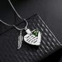 Heart Urn Necklace for Ashes Stainless Steel Cremation Jewelry for Ashes Keepsake Necklaces …