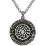 Sun Wheel Black Sun Kolovrat Pagan Amulet Slavic Symbol Warrior Talisman Necklace Handcrafted Norse Jewelry