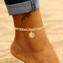 YANCHUN Gold Initial Anklet for Women Figaro Chain Anklets Alphabet Letter Cuban Link Ankle Bracelet for Girls Barefoot Jewelry YANCHUN Gold Initial Anklet for Women Figaro Chain Anklets Alphabet Letter Cuban Link Ankle Bracelet for Girls Barefoot Jewelry