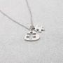 BAUNA Jigsaw Puzzle Piece Autism Awareness Necklace Autism Teacher Gift Mother Autism Gift Autistic Pride Jewelry