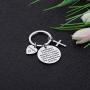 CYTING Goddaughter Gift A Goddaughter is a Wonderful Blessing Cross Keychain First Communion Baptism Gift Religious Jewelry Christening Gift