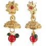 Efulgenz Indian Bollywood Traditional Rhinestone Antique Ethnic Jewelry Necklace Set for Women and Girls