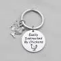 G-Ahora Funny Chickens Keychain Distracted by Chickens Jewelry Gift for Chicken Lover Chicken Mom G-Ahora Funny Chickens Keychain Distracted by Chickens Jewelry Gift for Chicken Lover Chicken Mom
