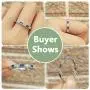 Newshe Blue Emerald Eternity Rings for Women 925 Sterling Silver Gemstone Wedding Bands Cz Size 5-10 Newshe Blue Emerald Eternity Rings for Women 925 Sterling Silver Gemstone Wedding Bands Cz Size 5-10