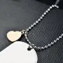 To my daughter from mom Stainless Steel Dog Tag Letters''To my daughter never forget how.love mom'' Pendant Necklace,Inspirational Gifts For daughter Jewelry To my daughter from mom Stainless Steel Dog Tag Letters''To my daughter never forget how.love mom'' Pendant Necklace,Inspirational Gifts For daughter Jewelry