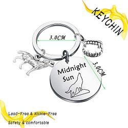 KEYCHIN Inspired Jewelry Vampire Lover Gifts Edward &Bella Fans Jewellery Vampire Midnight Sun Bracelet