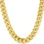 LIFETIME JEWELRY 9mm Cuban Link Chain Necklace for Men and Women 24k Gold Plated LIFETIME JEWELRY 9mm Cuban Link Chain Necklace for Men and Women 24k Gold Plated