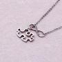 Autism Awareness Necklace Autism Puzzle Infinity Y Lariat Necklace Asperger Awareness Jewelry Autism Mom Teacher Girl Gifts
