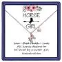 Hidepoo Horse Gifts for Girls, 14K Rose Gold Plated Horse Pendant Necklace Kids Heart Initial Necklace Dainty Horse Jewelry Girls Horse Necklace Horse Gifts for Girls Women Hidepoo Horse Gifts for Girls, 14K Rose Gold Plated Horse Pendant Necklace Kids Heart Initial Necklace Dainty Horse Jewelry Girls Horse Necklace Horse Gifts for Girls Women
