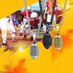 PROSTEEL Stainless Steel 3D Soccer Football/Basketball Charm Necklace/Earrings Unisex Jewelry Boys Mens Girls Womens Fan Gift