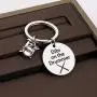 CENWA LBSBO Drummer Gift Drum Kit Gifts Dibs On The Drummer Musician Keychain Percussion Jewelry Drum Player Band Gifts