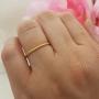 Dazzlingrock Collection 14K Gold Ladies Bridal Rope Style Wedding Band Ring