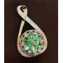 My Prime Gifts Snap Jewelry Rose Gold Rhinestone Infinity Pendant Holds18-20mm My Prime Gifts Snap Jewelry Rose Gold Rhinestone Infinity Pendant Holds18-20mm