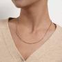 Yalice Minimalist Cross Choker Necklace Sideway Horizontal Necklace for Women and Girls