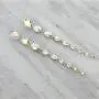 Diamond-Like Oval Raining Drops Long Dangle Stud Post Rhinestone Earrings Diamond-Like Oval Raining Drops Long Dangle Stud Post Rhinestone Earrings