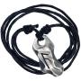 Viking Jewelry Ansuz A God Ancestor Devine Breath Power Luck Inspiration Element Air Elder Futhark Rune Runic Protection Amulet Silver Pewter Mens Pendant Necklace Charm men adjustable Cord