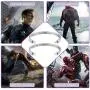 Avengers Inspire Gift I Am with You Till The End of The Line Puzzle Keychain Captain America Shield Charm Avengers Jewelry for Teens Avengers Inspire Gift I Am with You Till The End of The Line Puzzle Keychain Captain America Shield Charm Avengers Jewelry for Teens