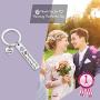 Eigso Wedding Planner Keychain Thank You for Planning The Perfect Day Thank You Gift for Her Wedding Planner Gifts Wedding Witness Wedding Moderator Jewelry(Plan Perfect Day KR)