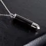 Fanery Sue Personalized Urn Necklace for Ashes Keepsake Custom Cremation Jewelry Memorial Bullet Cylinder Pendant Necklace Fanery Sue Personalized Urn Necklace for Ashes Keepsake Custom Cremation Jewelry Memorial Bullet Cylinder Pendant Necklace