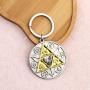 The Legend of Zelda Pendant Necklace Zelda Triforce Keychain Legend of Zelda Jewelry Gifts for Zelda Lovers (Zelda Keychain)
