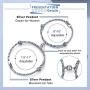 Couples Bracelets, Magnetic Bracelets for Couples Mutual Attraction Rope Braided Couple Bracelets with Magnetic Bells His and Hers