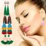 Duufin 32 Pairs Tassel Earrings Colorful Bohemian Tassel Earring Long Layered Dangle Earrings Tassel Drop Hoop Fringe Tiered Earrings for Women Girls Duufin 32 Pairs Tassel Earrings Colorful Bohemian Tassel Earring Long Layered Dangle Earrings Tassel Drop Hoop Fringe Tiered Earrings for Women Girls