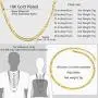 PROSTEEL 316L Stainless Steel Figaro Chain Necklace for Men/Women, Black/18K Real Gold Plated, 4mm to 13mm, 14inch to 30inch, Come Gift Box
