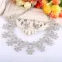 EVER FAITH Lots Snowflake Austrian Crystal Necklace Earrings Set EVER FAITH Lots Snowflake Austrian Crystal Necklace Earrings Set